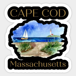 Cape Cod Beach Sticker